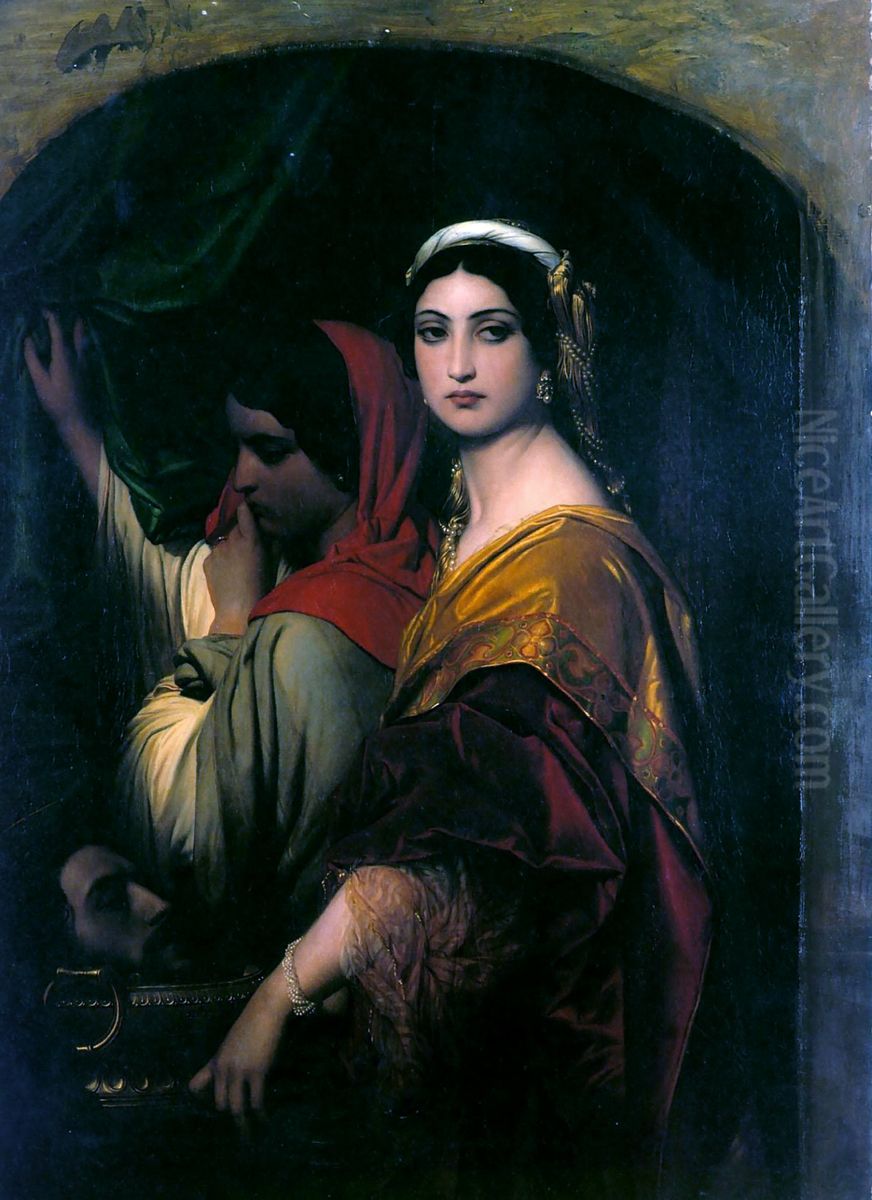 Herodias Oil Painting by Paul Delaroche