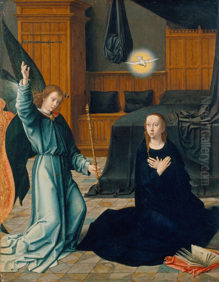 The Annunciation Oil Painting by Gerard David