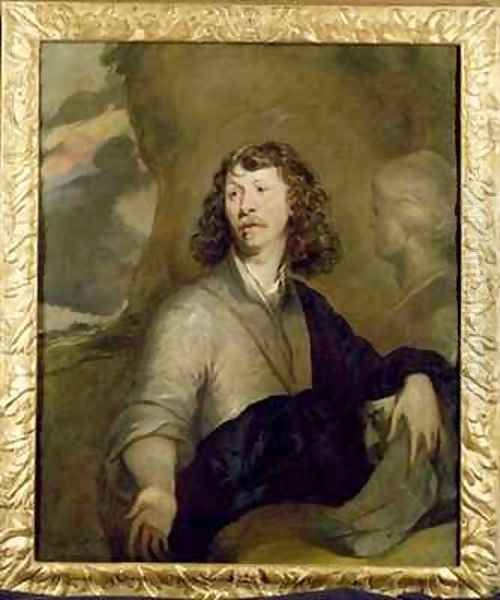 Portrait of a Man Thought to be the Art Oil Painting by William Dobson