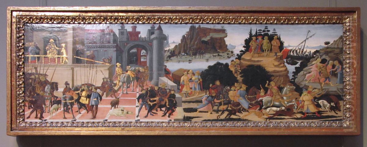 Scenes from the Story of the Argonauts Oil Painting by Biagio D'Antonio