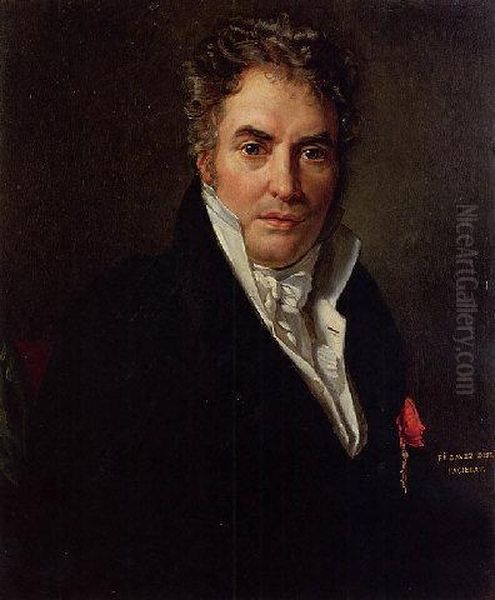 Jacques-louis David Oil Painting by Francois-Joseph Navez