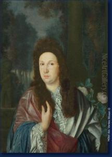 Portrait D'homme Oil Painting by Constantin Netscher