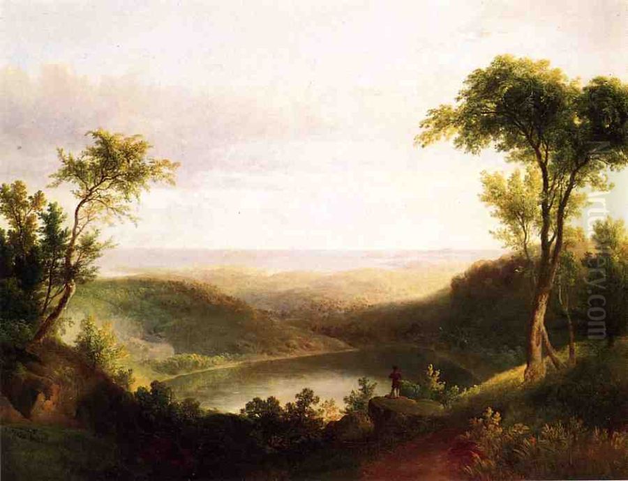 Maine Seacoast Oil Painting by Thomas Doughty