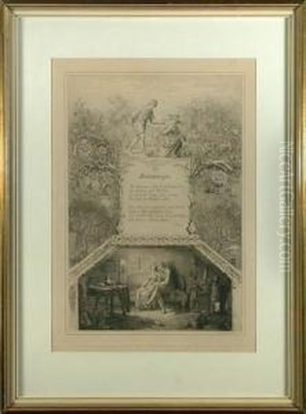 Anonimo Oil Painting by Eugen Neureuther