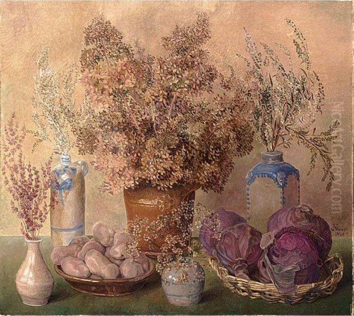 Stillife Oil Painting by Jacob Nieweg