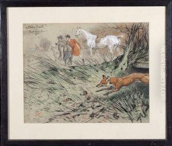 Stolen Sweets Oil Painting by Basil J. Nightingale