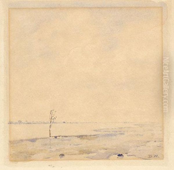 Landscape Oil Painting by Dirk Nijland