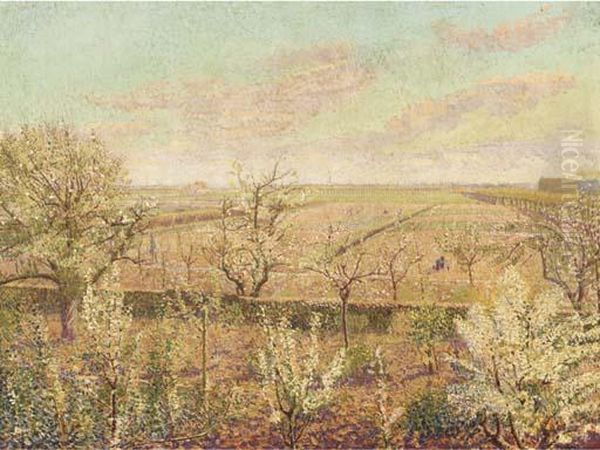 Lente - Spring Oil Painting by Dirk Nijland