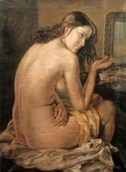 Nudo Di Donna Oil Painting by Arturo Noci