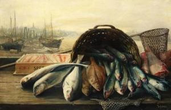 Untitled Oil Painting by Wilhelm Theodor Nocken