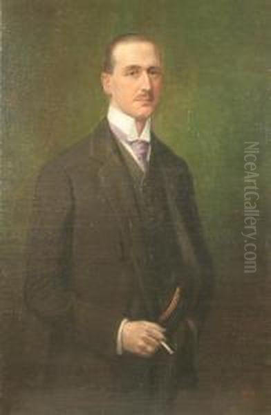 Portrait Eines Bonner Burgers Oil Painting by Carl Nonn