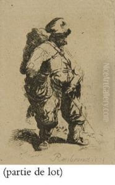 Norblin Oil Painting by Jean-Pierre Norblin De La Gourdaine