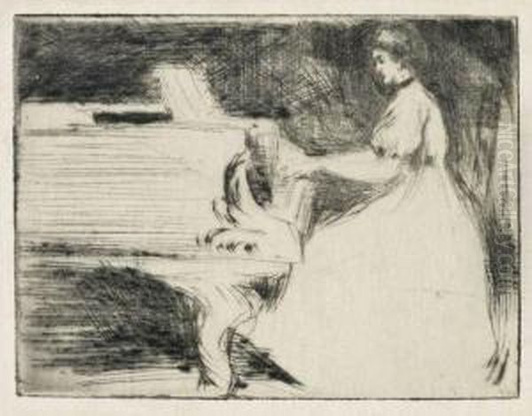 Collection Etchings And Drypoints Oil Painting by Bror Julius Olsson Nordfeldt