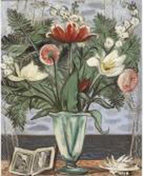 Untitled Oil Painting by Bror Julius Olsson Nordfeldt