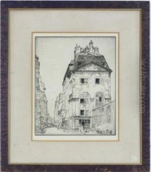 Three Plates Oil Painting by Bror Julius Olsson Nordfeldt