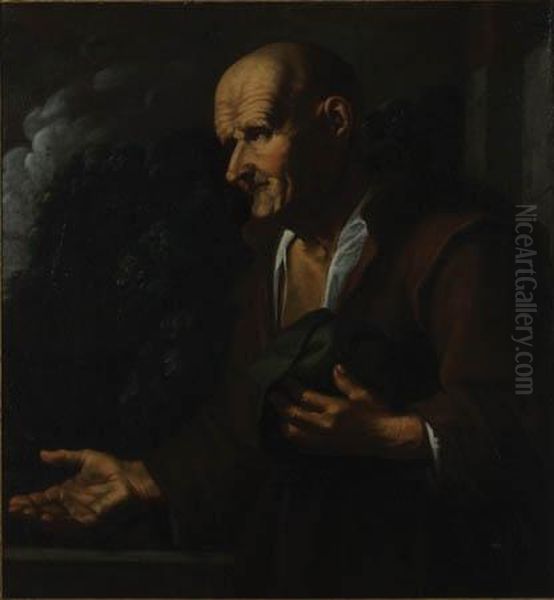 Mendicante Oil Painting by Pietro Novelli