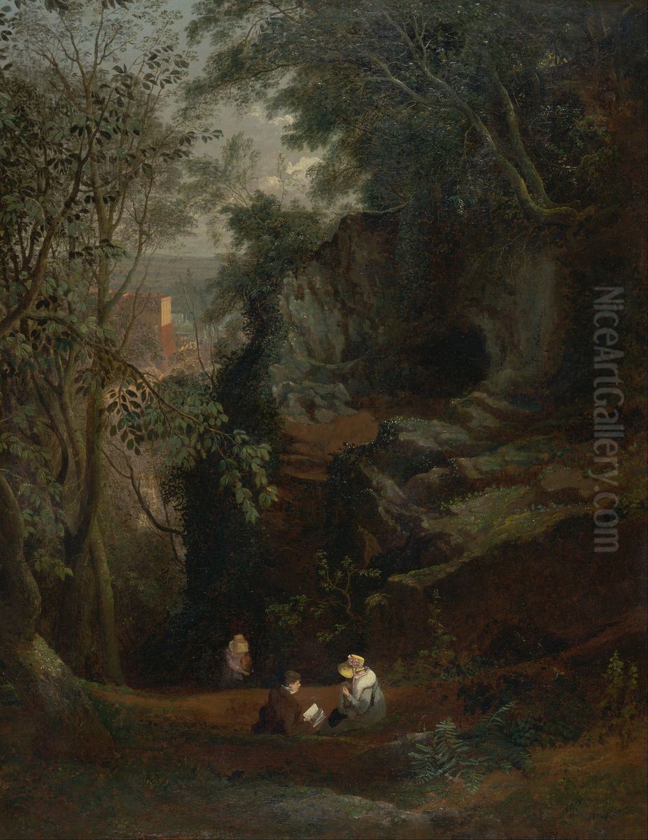 Landscape near Clifton Oil Painting by Francis Danby