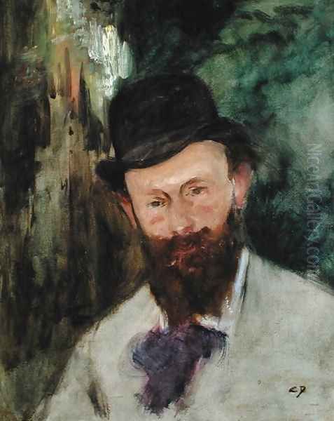 Portrait of Edouard Manet (1832-83) c.1880 Oil Painting by Carolus Duran Charles Emile