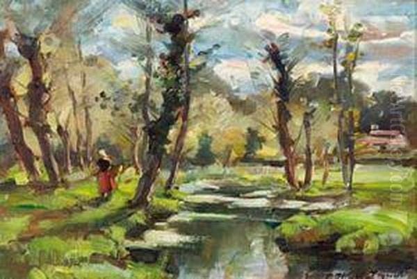 Sin Titulo Oil Painting by Jose Olivet Legares