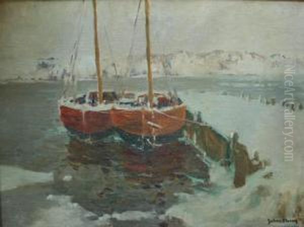 Olsson,
Ra Oil Painting by Julius Olsson