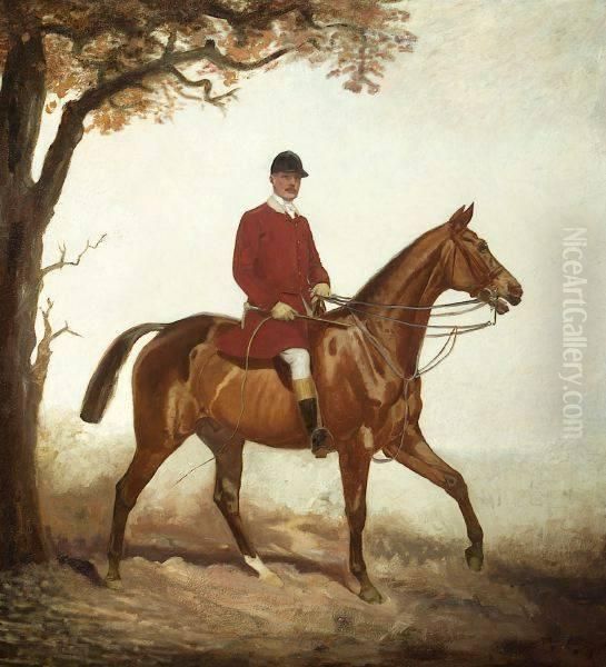 Lord Annaly - Master Of The Pitchley Hunt Oil Painting by James Lynwood Palmer