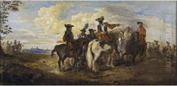 Appartenant A Une Collection Particuliere
 

 
 
 

 
 Choc De Cavalerie [ ; A Cavalry Skirmish ; Oil On Canvas ] Oil Painting by Joseph Parrocel