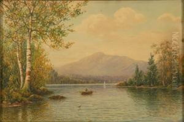 Mount Chocorua. Oil Painting by William Frederick Paskell