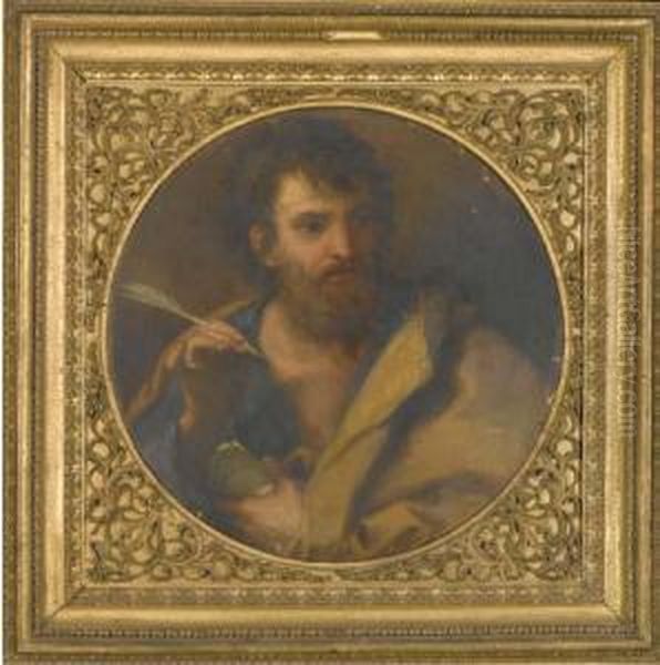 Saint Matthieu Oil Painting by Giuseppe Passeri