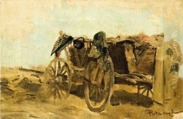 Szenasszeker Oil Painting by Laszlo Pataky