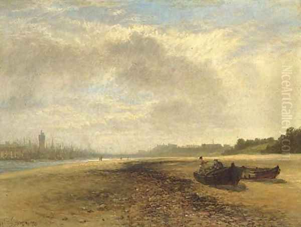Liverpool Oil Painting by Henry Thomas Dawson