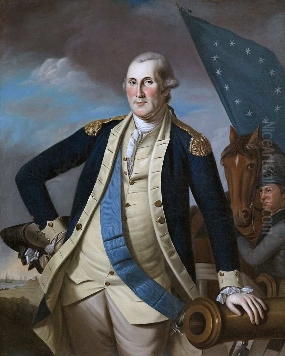 George Washington Oil Painting by Charles Willson Peale