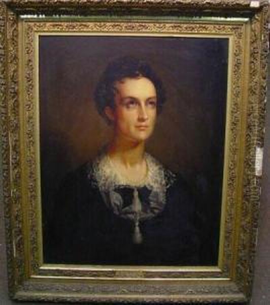 Portrait Of Lord Byron
Bears Signature Oil Painting by Rembrandt Peale