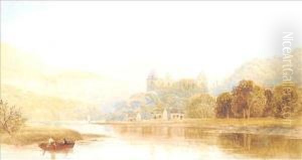 Tintern Abbey Oil Painting by Cornelius Pearson