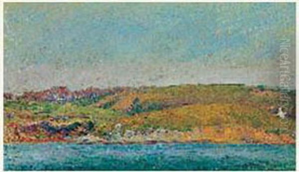 Le Pouldu Oil Painting by Jean-Bertrand Pegot-Ogier