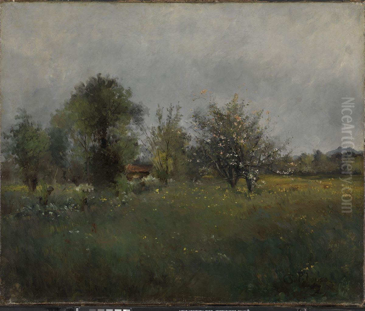 Landscape Oil Painting by Leon Germain Pelouse