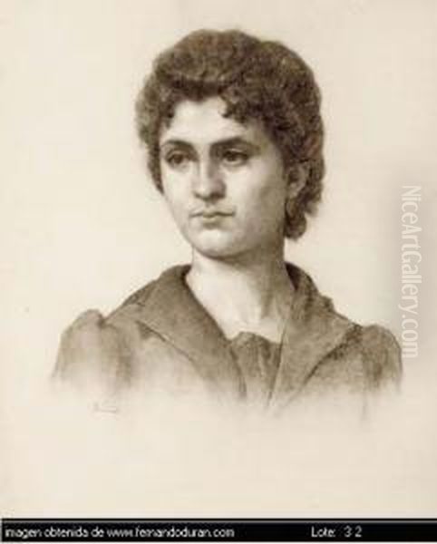 Senza Titolo Oil Painting by Maximino Pena Munoz