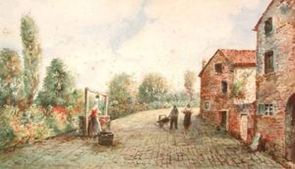 Veduta Di Anticoli
Corrado Oil Painting by Domenico Pennacchini