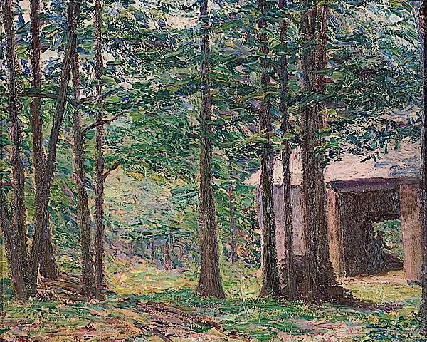 Spring Landscape Oil Painting by Lilla Calbot Perry