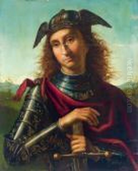 Perseo Oil Painting by Pietro Vannucci Perugino