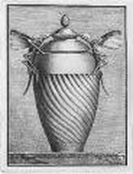 Suite Des Vases Tirees Du 
Cabinet De Son Excellence Monsieur Du Tillot Marquis De Felino 
(becker/campbell 58) Oil Painting by Ennemond-Alexandre Petitot