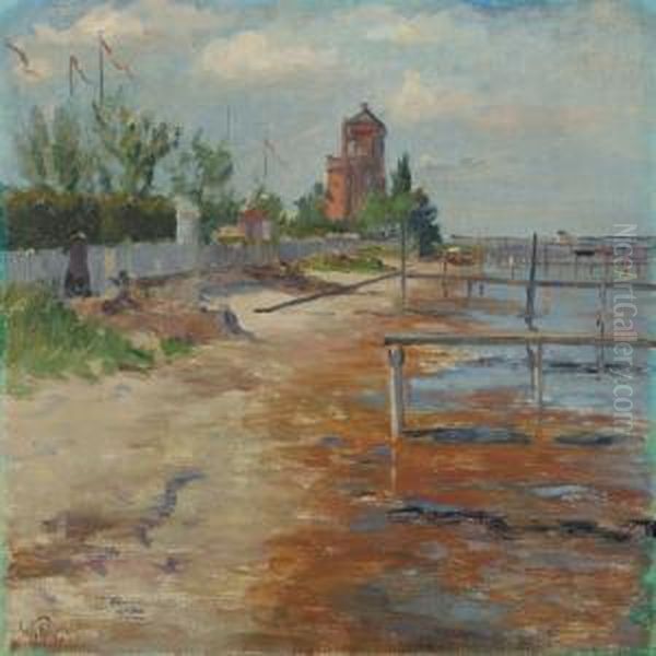 Costal Scenery Oil Painting by Sally Philipsen
