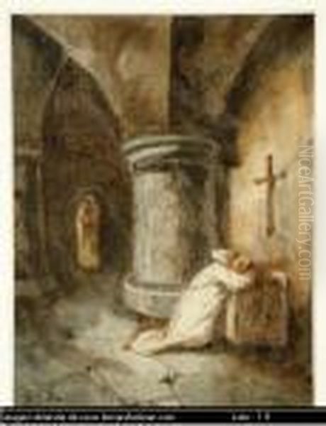 Untitled Oil Painting by Manuel Picolo Y Lopez