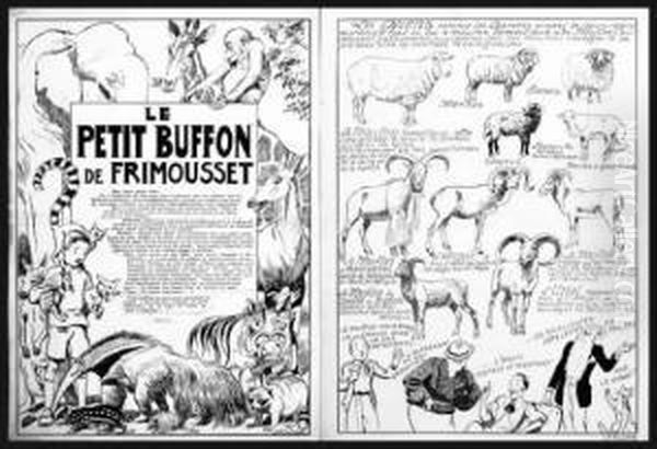 Le Petit Buffon De Frimousset. Oil Painting by Joseph Porphyre Pinchon