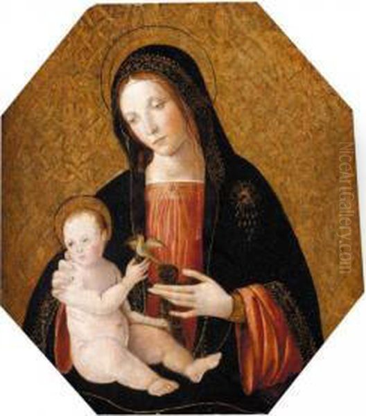 The Madonna And Child Oil Painting by Bernardo Pintoricchio
