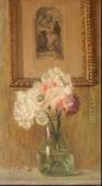 Natura Morta Oil Painting by Enrico Ulrico Pistilli /