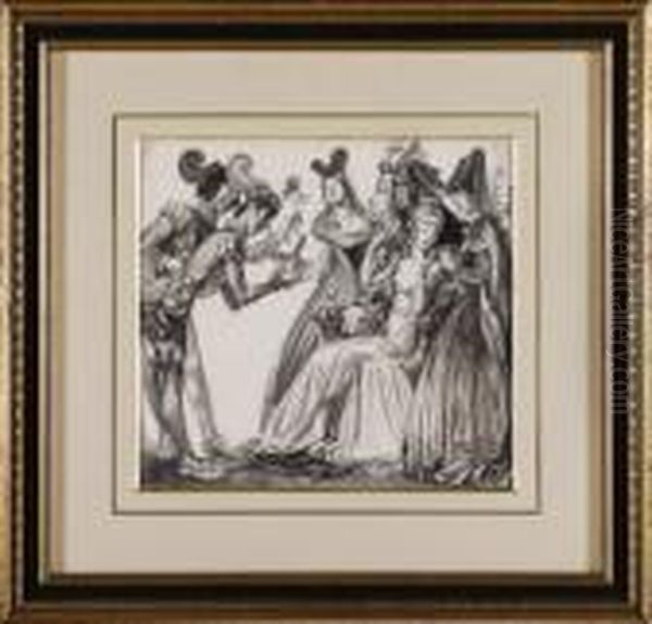 Untitled Oil Painting by Willy Andrew Pogany