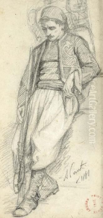 Zouave Oil Painting by Armand Point