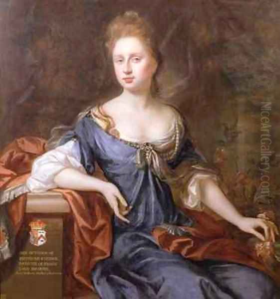 Anne Duchess of Richmond Oil Painting by Michael Dahl
