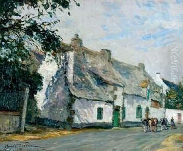 Saint-pierre Quiberon Oil Painting by Oswald Poreau