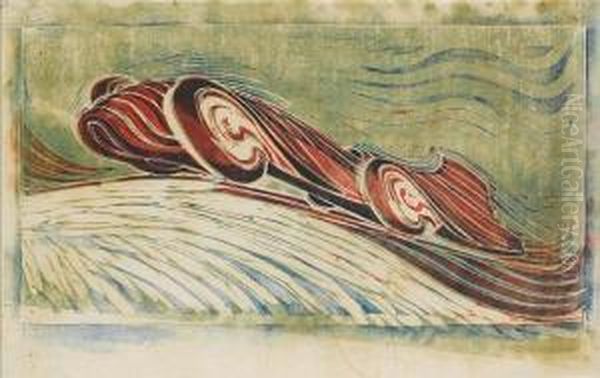 Speed Trial (coppel 31) Oil Painting by Cyril E. Power